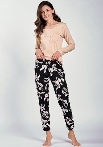 Piżama Taro Katie 3234 dł/r S-XL Z24/25 damska pudrowy beż L