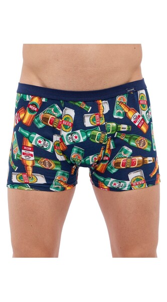 Bokserki Cornette Tattoo 280/236 Bottles M-2XL granatowy M