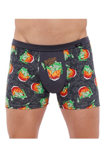 Bokserki Cornette Tattoo 280/233 Relax S-2XL grafitowy L