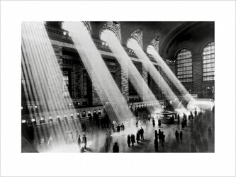 Umělecký tisk New York - Grand central terminal, 80 × 60 cm