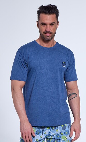 Piżama Cornette 326/173 Tennis kr/r M-2XL męska jeans S