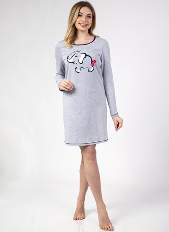 Koszula Regina 142 dł/r S-XL Z24/25 damska melanż jasny L