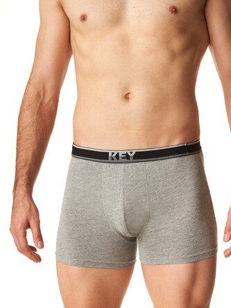 Bokserki Key MXH 261 B24 M-2XL szary XL