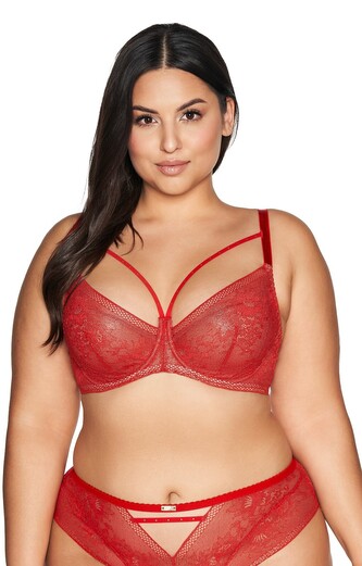 Biustonosz soft Ava 2128 red 100C