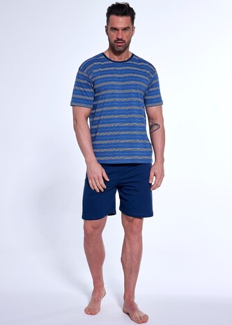Piżama Cornette 338/49 kr/r S-2XL męska jeans L