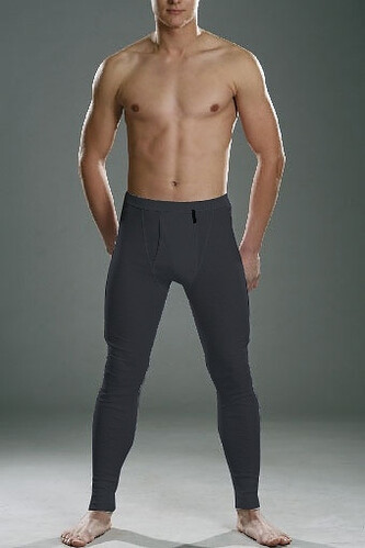 Kalesony Cornette Authentic 009 M-3XL grafitowy XXL