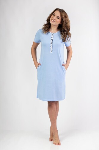 Koszula Regina 155 kr/r M-XL W25 damska niebieski M