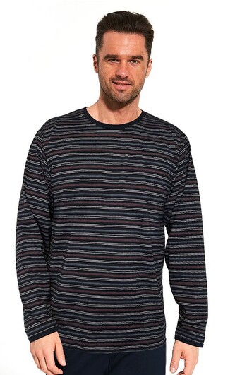 Piżama Cornette Various 138/46 dł/r S-2XL męska granatowy L