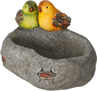 Igotrend, zahradní dekorace jezírko pro ptáčky 33,2 x 24 x 18,7 cm, MGO