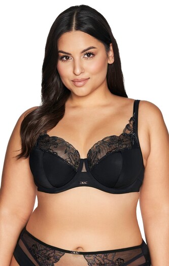 Biustonosz semi soft Ava 2071 black 80B