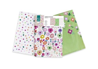 ŚCIERKA KPL.3 SZT 40X60 KUKE 027 KWIATKI BAW.