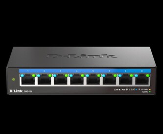 D-Link DMS-108/E 8-Port Multi-Gigabit Unmanaged Switch D-Link DMS-108/E 8-Port Multi-Gigabit Unmanaged Switch