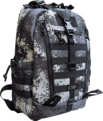 Plecak 1-komorowy Military Black Digital Camo