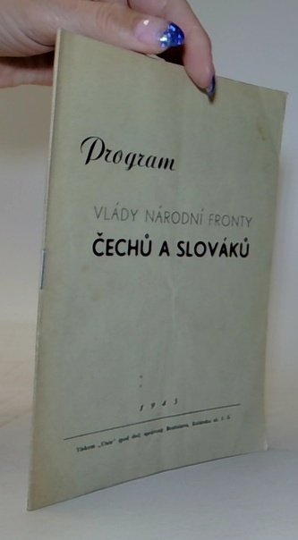 Program vlády fronty čechů a slováků