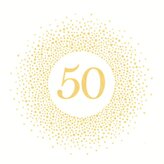 Ubrousky MAKI L (20ks) 50 Golden Dots