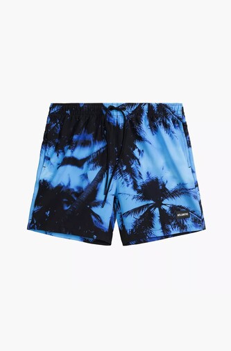 Szorty kąpielowe Atlantic KMB-227 M-2XL niebieski-czarny XL