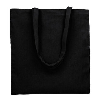 Taška plátěná 140 gsm černá