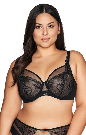 Biustonosz soft Ava 2072 Black Maxi black 80I