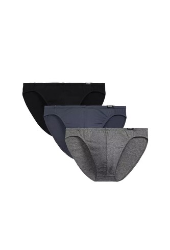 Slipy Atlantic 3BMP-230 A'3 S-2XL czarny-szary melanż S