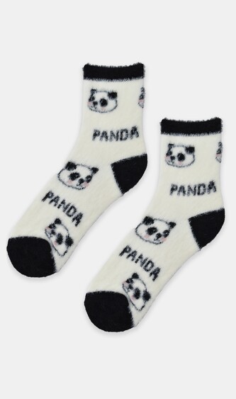 Skarpety Noviti SB093 Panda damskie 36-41 ecru 36-41