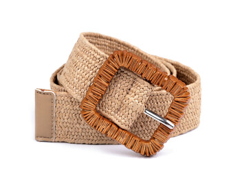 Pásek pružný - 1 ks - 2 (4 cm) béžová