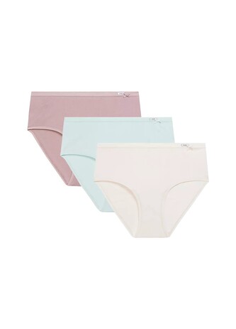 Figi Atlantic 3CLP-004 Classic A'3 M-2XL miętowy-ecru-rose XXL