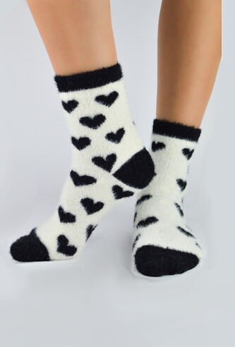 Skarpety Noviti SB033 36-41 kremowy 36-41