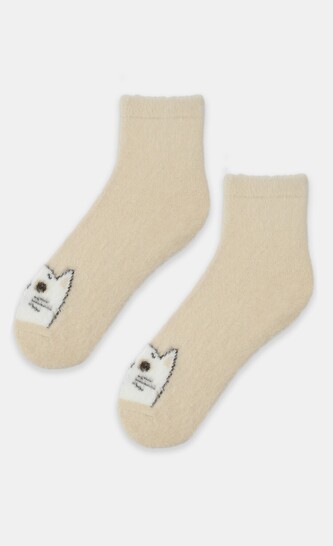 Skarpety Noviti SB096 Kot damskie 36-41 beżowy 36-41