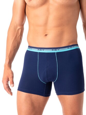 Bokserki Key MXH 340 A25 M-2XL granatowy XXL