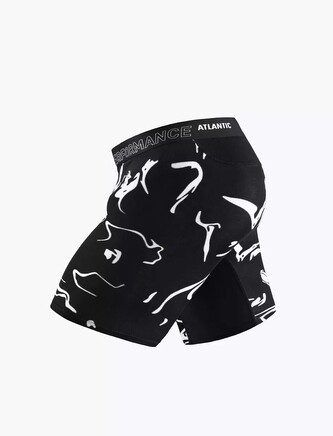 Bokserki Atlantic MH-1202 Bamboo S-2XL czarny L