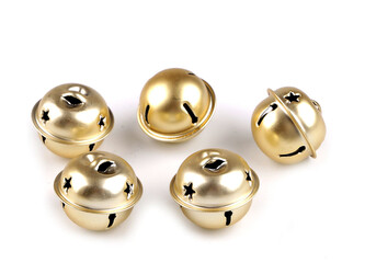 Rolničky Ø24 mm, 30 mm - 10 ks - 4 (Ø30 mm) zlatá sv.