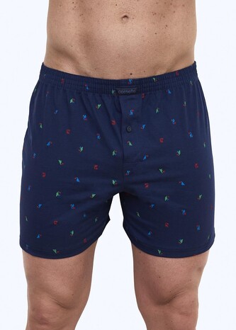 Bokserki Cornette Comfort 002/314 S-2XL granatowy XL