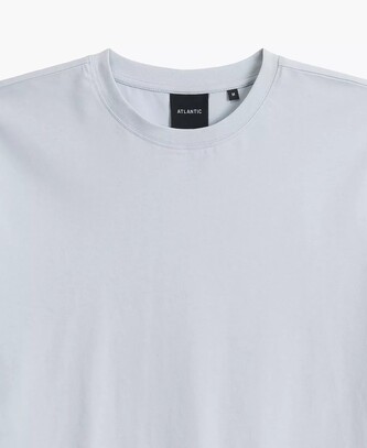 Koszulka Atlantic NMT-033 T-Shirt S-2XL niebieski jasny S