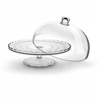 podnos d29m na noze, ROSEMARY, oba sklo