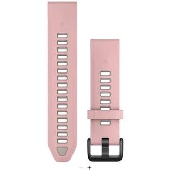 Výměnný pásek pro hodinky GARMIN QuickFit 20 mm Band Rose/Gray Si