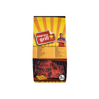 Express grill dřevěné uhlí 2 kg