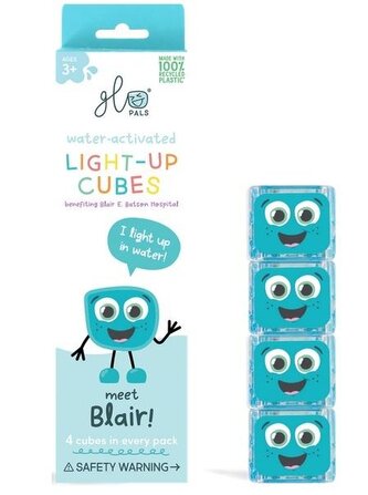 Kostki sensoryczne świecące w wodzie Blair turkus