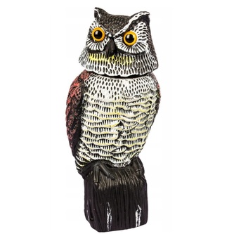 Igotrend, zahradní dekorace sova UH 20 x 16 x 38 cm