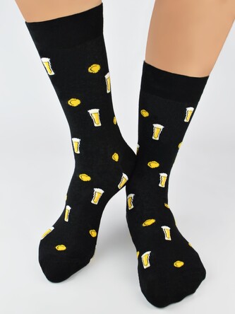 Skarpety Noviti SB002 Premium 39-46 czarny 43-46