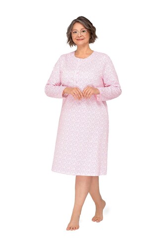 Koszula Martel Basia III 264 dł/r  M-3XL różowy 3XL