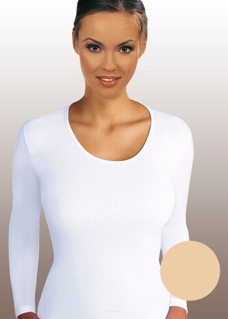 Koszulka Emili Lena kolor 2XL-4XL beżowy 4XL