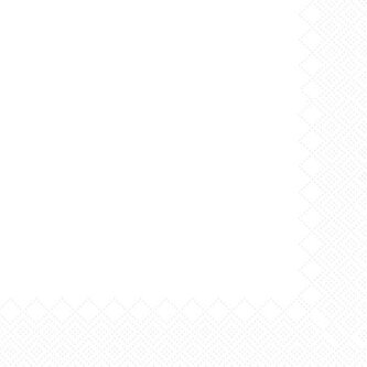 Ubrousky PM Airlaid 40x40 cm 12ks White