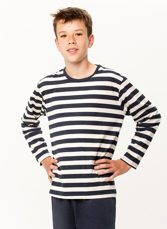 Piżama Taro Brace 3315 dł/r 146-158 Z24/25 granatowy-paski 146