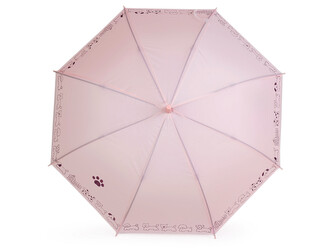 Dětský vystřelovací deštník - 1 ks - 5 růžová nejsv. tlapka