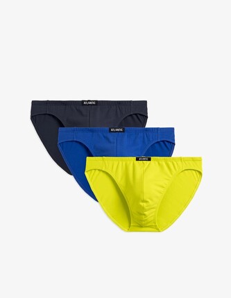 Slipy Atlantic 3MP-170 A'3 S-2XL limonka-niebieski-granatowy L