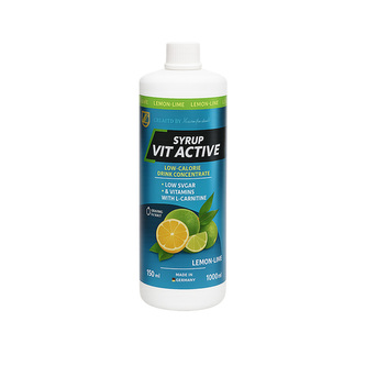 Z Konzept Vit Active Syrup Low Carb 1000 ml lemon lime (citron-limeta)