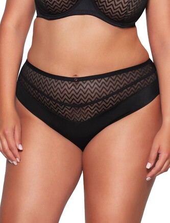 Figi Ava 2102/B S-2XL Brazyliany black XXL