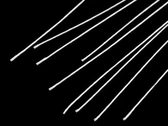 Floristický drát Ø1 mm, délka 60 cm - 300 ks - 2 bílá