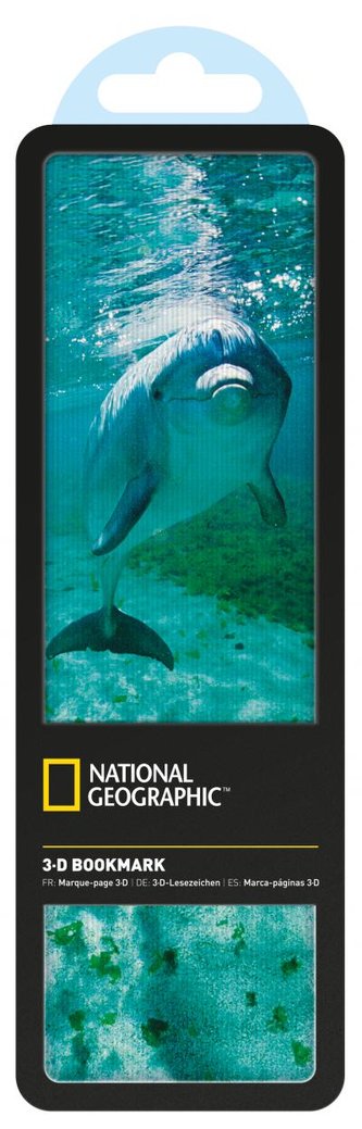 National Geographic Zakładka 3D Delfin