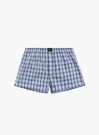 Bokserki Atlantic MBT-002 S-2XL niebieski M